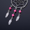 YYJFF Dream Catchers Car Charm Rotatable Handmade Pendant with Rose