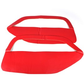 ALLGOOD Armrest Door Panel Insert, Compatible with Ford Mustang 2005-2009,Red