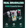 DCA 20V MAX Cordless Heavy Duty Rotary Hammer Drill, 4.5