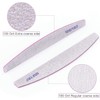 Kafeiya 10 PCS Professional Nail Files,Double Sided Emery Board(100/180 Grit),Washable
