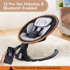 LAREX Baby Swing to Toddler Electric Infant Swing Portable for