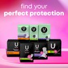U by Kotex Balance Ultra Thin Pads with Wings, Heavy