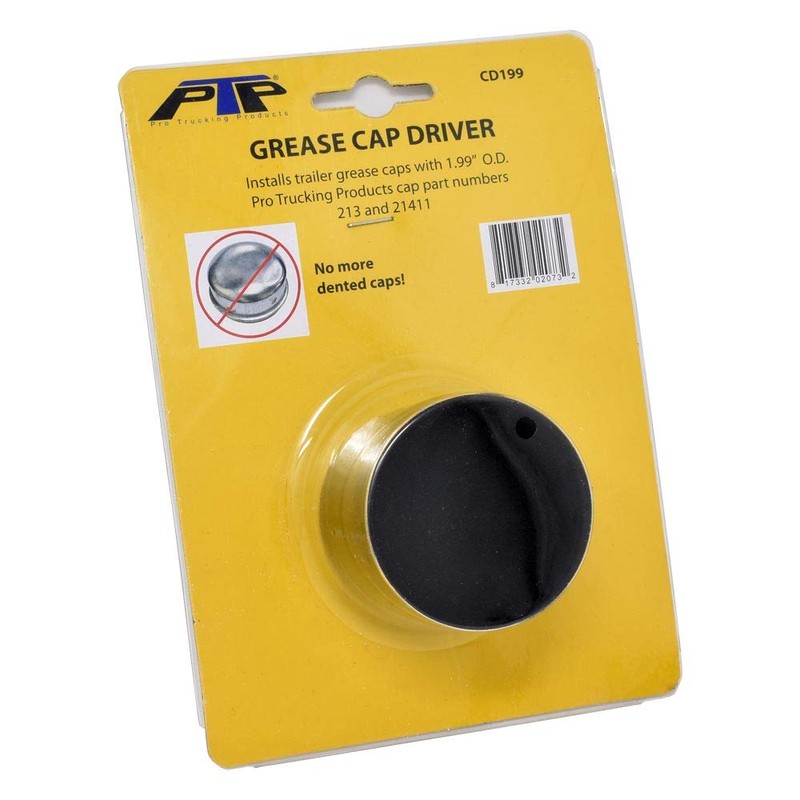 Pro Trucking Products Trailer Axle Dust/Grease Cap Installation Kit, 3