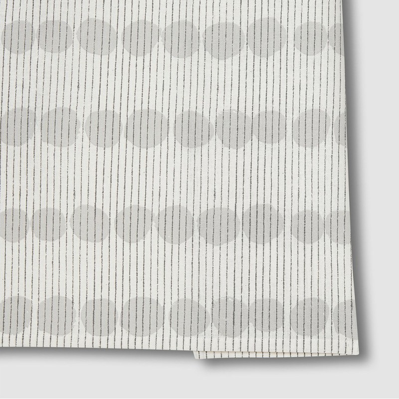 JAJU [JAJU] Drawing Dot Cotton Apron_90_Ivory