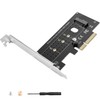 PCI-E Expansion M.2 Adapter, M.2 NVMe SSD (M Key) to