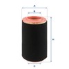 UFI FILTERS 27.A69.00 Air Filter