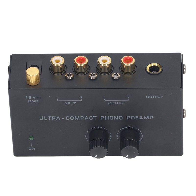 Professional Sound Mixer PP500A Vinyl Record Player Preamplifier Active RIAA