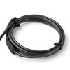 StarTech.com 6.5' (2m) 3-in-1 Universal Laptop Cable Lock - Keyed