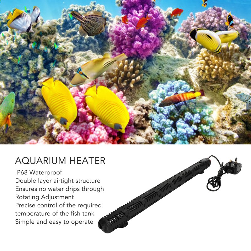Aquarium Heater Adjustable Auto Constant Temp Submersible Fish Tank Heating