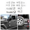 SQQP 12PCS Full Set Exterior Decoration Trim Kit Fit for