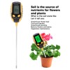 4 in 1 Soil Moisture Meter Inspection Plant Temperature Soil