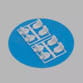 Cabinet Systems Twist-In Shelf Support Pins (8 pack) for Kitchen Cabinets, Bookcases, Shelves!