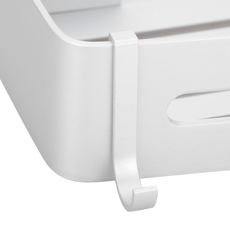 Wall Storage Rack Aluminum Corner Shower Caddies Wall Mounted Bathroom