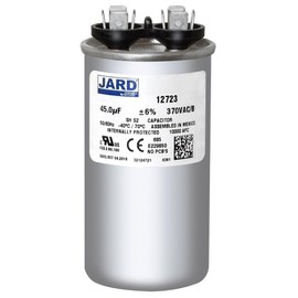 45 uf/MFD 370 VAC Volts Round Run Capacitor 50/60 Hz AC Electric - Each