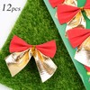 Pack of 60 Bows Christmas Small Bows Christmas Tree Bows