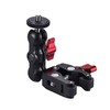 POYINCO Ballhead Arm Super Clamp Mount Double Ball Head Adapter