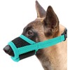 Acecharming Drinkable Dog Muzzle Soft Breathable Mesh Adjustable Loop for