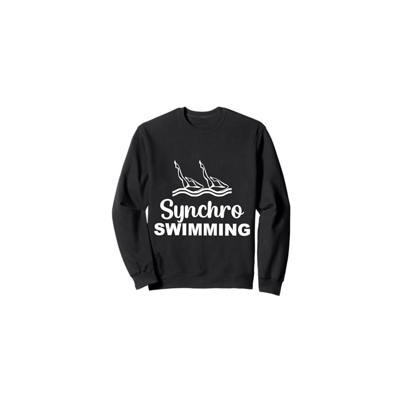 Synchro Swimming Minimalist Sporty Team Sweatshirt