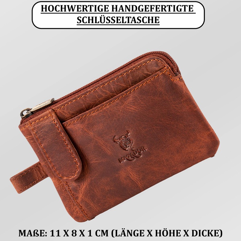 MATADOR K-51 Keyring, Tan Brown, Elegant