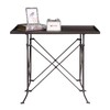 Creative Co-op HD6145 Rectangle Metal Accent Table, 27", Bronze