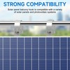 Pack of 4 Balcony Power Station Bracket Hooks, Solar Panel