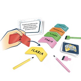 Asmodee - Fun Facts | Board Game, 4-8 Players, 8+ Players, Italian Edition