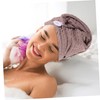 Ipetboom Microfibre Hair Dry Cap Turban Towel for Wet Hair