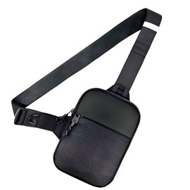 Mini Sling Bag Waterproof Crossbody Bag Casual Phone Chest Bag forTravelling Hiking Running Men Women Crossbody