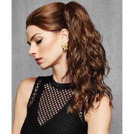 Simply Curly Ponytail Colour R25 - Ginger Blonde 18"