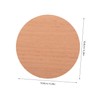 Baluue 2pcs Cedar Sheets for Humidor Round Dividers for Storage