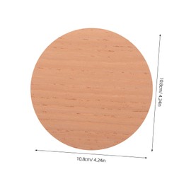 Baluue 2pcs Cedar Sheets for Humidor Round Dividers for Storage Flavor and Moisture Retention Proper Aging Thickness