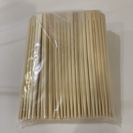 Yanagi Products P-421 Split Chopsticks, Bamboo Twins, 8.3 inches (21 cm), 100 Pairs, Knotted, Commercial Use, Large Capacity