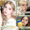 Natural Lash Clusters Kit, Wispy Fluffy Lashes Kit Velvetpuff C