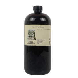 Organic Maple Syrup Extract - PG Free - Non-GMO - Gluten Free - Kosher - Vegan - 32 ounces