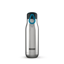 Zoku Vacuum Insulated Stainless Steel Bottle, 350ml, Silver