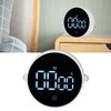 Desktop Timer Minimalist Round 3 Level Volume Adjustable Digital Countdown