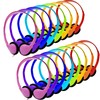 CN-Outlet Kids Headphones 16 Pack Bulk Multi Color for School