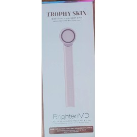 Trophy Skin Brighten MD Multi Function Eye Face & Neck Tool.  New & Sealed