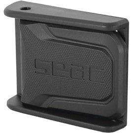 SEAC Diving Belt Buckle, Replacement Nylon Buckle for Unisex Adult Diving Fabric Belt, Black, One Size