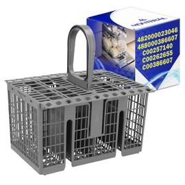 Dishwasher Cutlery Basket with Original Code C00257140 C00262655 C00386607 482000023046 488000386607 for Indesit for Whirlpool MONTERAL