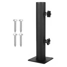 TopHomer Umbrella Base 3.52 * 3.52 * 10.24in Heavy Duty Windproof Umbrella Stand Outdoor Base for Patio, Deck, Poolside, Lawn, Fits Most Sized Umbrellas