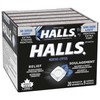 HALLS No Sugar Added Extra Strong, Cough Drops, Throat Lozenges,