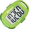 3DActive 3D-FitBud Simple Pedometer with Clip and Lanyard A420S (Green)