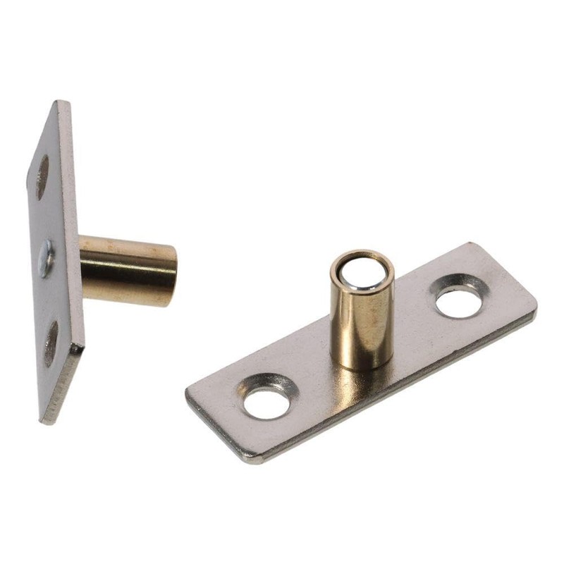 Urjumpea 4Pcs Roller Guide Sliding Barn Door Guiding Stainless Steel