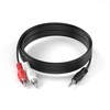 JAMEGA - 3 m RCA Audio Cable Stereo 3.5 mm