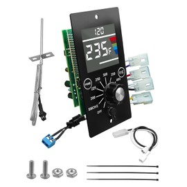 Digital Control Board Kit Fit for Pit Boss Tabletop Wood Pellet Grills Mahogany 150PPS, Digital Thermostat Controller Board with RTD Temperature Sensor Probe