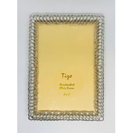 Tizo 4" X 6" Vintage Jeweled Frame, Made in Italy …