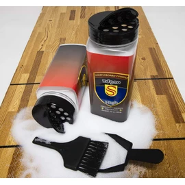 YDDS Shuffleboard Sand - Shuffleboard Wax with Mini Dustpan and Mini Brush, 2 Cans(2×14 oz)