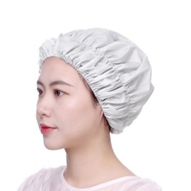 Water-blocking waterproof shower cap, shower hygiene cap, bathroom hair cap / 물기차단 방수 샤워캡 샤워 위생캡 욕실 헤어캡