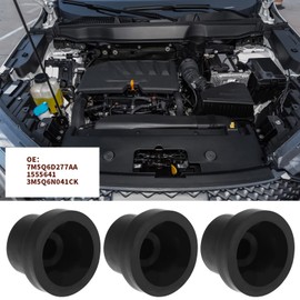 Create idea Pack of 4 Engine Cover Stopper Bumper Grommet 7M5Q6D277AA 1555641 3M5Q6N041CK Compatible with Focus/KUGA/Mondeo MK4/ Galaxy/S-MAX Engine Cover Rubber Grommet
